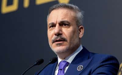 Image for Turkey's foreign minister to visit Britain for talks on Iran, Ukraine, source says