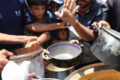 Image for Weaponisation of food in Gaza constitutes war crime, UN rights office says