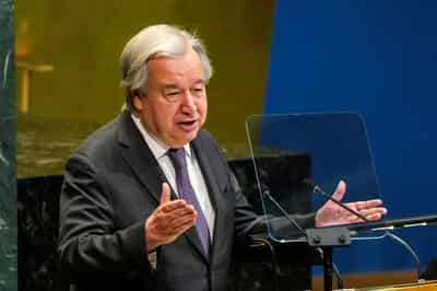 Image for U.N.'s Guterres 'deeply concerned' by Moscow plan for Kyiv strikes