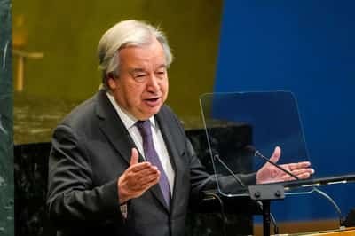 Image for U.N.'s Guterres 'deeply concerned' by Moscow plan for Kyiv strikes