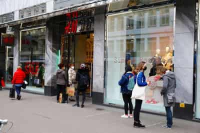 Image for Fashion giant H&amp;M&#8217;s sales recover in March as stores reopen after lockdowns