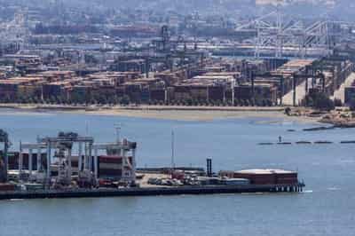 Image for U.S. goods trade deficit narrows sharply; core capital goods shipments strong