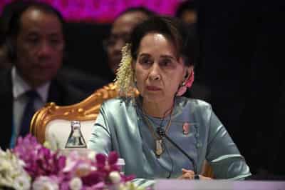 Image for Myanmar's Suu Kyi health worsening in military custody, son says