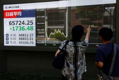 Image for Shares flat in Asia before Iran sanctions news, Nvidia results