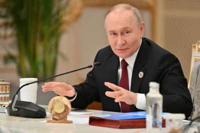 Image for Putin says 'no big deal' for Russia if US declines to extend nuclear warhead limits
