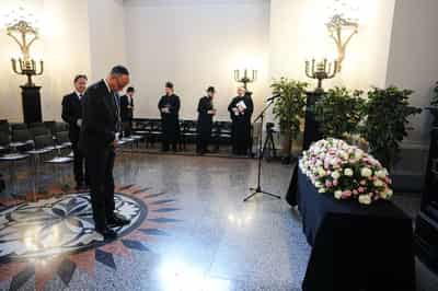 Image for Germany lays to rest Margot Friedlaender, Holocaust survivor key to remembrance culture