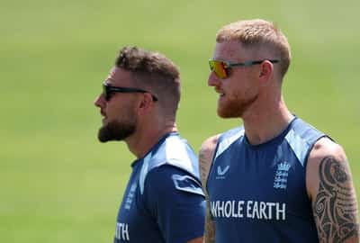 Image for Cricket-McCullum dismisses talk of rift with Stokes ahead of third New Zealand test