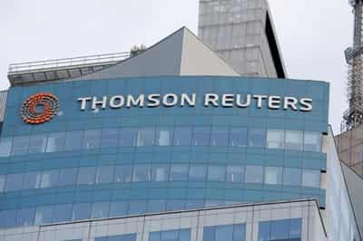 Image for Thomson Reuters raises sales outlook, citing strong core in face of slowdown