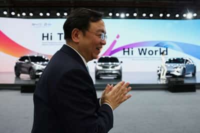 Image for China's electric vehicles are around 3-5 years ahead, BYD CEO says