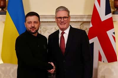 Image for UK, European leaders join forces to draft Ukraine peace plan to take to US