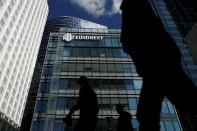 Image for European shares climb on tech boost; inflation data in focus