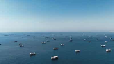 Image for Strain grows on shipping industry with vessels stuck inside Hormuz
