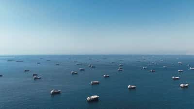 Image for Strain grows on shipping industry with vessels stuck inside Hormuz