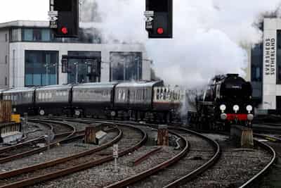 Image for End of the line for King Charles' royal train