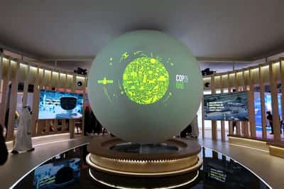 Image for EU lawmakers urge COP28 climate summit to take aim at fossil fuels