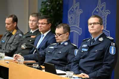 Image for Finland boards oil tanker suspected of causing internet, power cable outages
