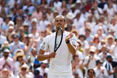 Image for Tennis-Ruthless Zverev spoils Fery's Wimbledon dream to power into final