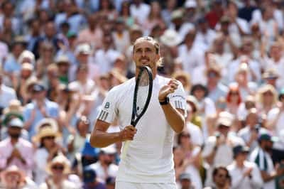 Image for Tennis-Ruthless Zverev spoils Fery's Wimbledon dream to power into final