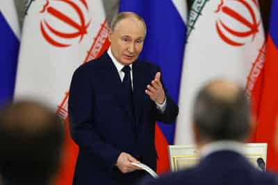 Image for Kremlin says Putin is mediating in Iran situation to try to de-escalate