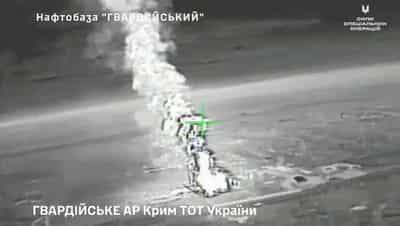 Image for Ukrainian attacks push Russian oil output 10% below target in May, IEA says