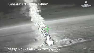Image for Ukrainian attacks push Russian oil output 10% below target in May, IEA says