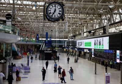 Image for Thousands walk out in Britain’s biggest rail strike in 30 years as Johnson vows to stay firm