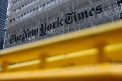 Image for NYT chief executive warns Trump is deploying ‘anti-press playbook', FT says