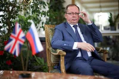 Image for Russian ambassador: Johnson’s fall is just reward for ‘belligerent’ policy on Ukraine