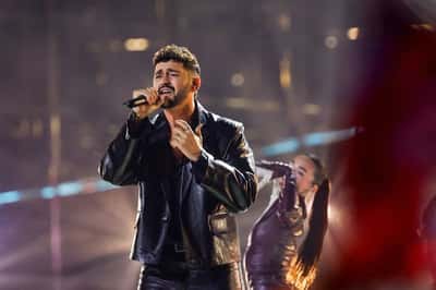 Image for Israel's Eurovision Song Contest entrant heard booing as he went onstage