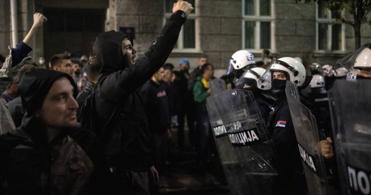 Serbia's Anti-Government Protests: 37 Arrested in Clashes