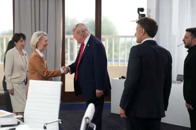 Image for In US, EU mutual interest for Europe to use best AI models, von der Leyen says