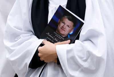 Image for Boxing-Ricky Hatton's funeral draws thousands in Manchester tribute