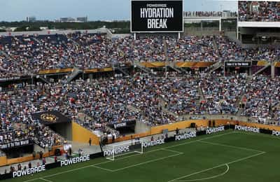 Image for Soccer-World Cup waterbreaks offer lucrative opportunity for broadcasters