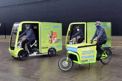 Image for Britain&#8217;s Ocado turns to electric and pedal power for Zoom service