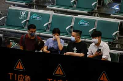Image for Chinese Boeing jet crashes in mountains with 132 on board, no sign of survivors