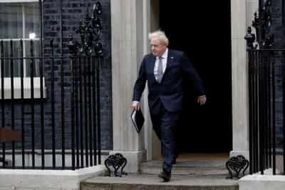 Image for UK PM Johnson expresses regret he cannot remain as prime minister