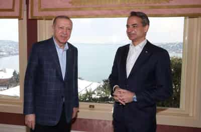 Image for Turkey, Greece agree to improve ties amid Ukraine conflict