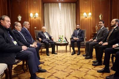 Image for Palestinian president welcomes Egyptian plan to rebuild Gaza