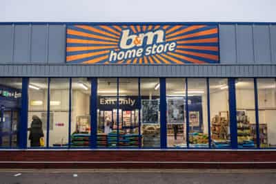 Image for B&M sees higher profit as Britons hunt for bargains