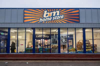 Image for B&M sees higher profit as Britons hunt for bargains