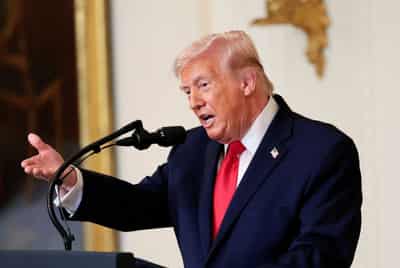 Image for Trump says he thinks Iran's new supreme leader is alive but 'damaged'