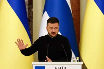 Image for Ukrainian military in counteroffensive on eastern front, Zelenskiy says