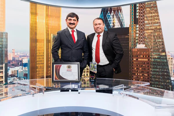 Al Madina Insurance at the London Stock Exchange Studios — Global Banking & Finance Awards 2026