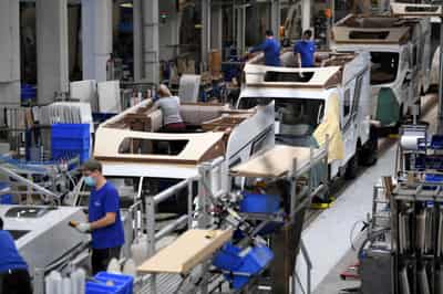 Image for Euro zone April business activity grows on strong services demand – PMI