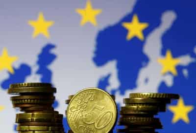 Image for Euro zone in double-dip recession, recovery risks to downside: Reuters poll