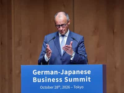 Image for Merz invites Japan to back trade alliance as China asks Germany to be 'rational'