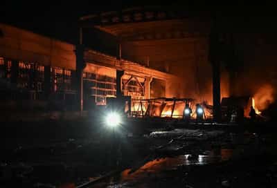 Image for Attack on holiday camps kills eight, says governor of Russian-held territory in Ukraine