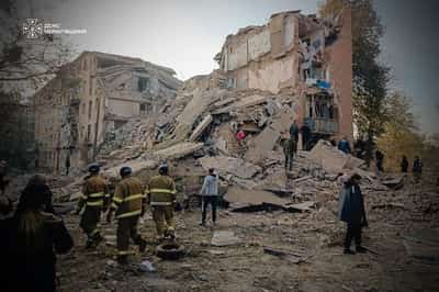 Image for Death toll in Ukraine's Pryluky after Russian strike up to 13, governor says