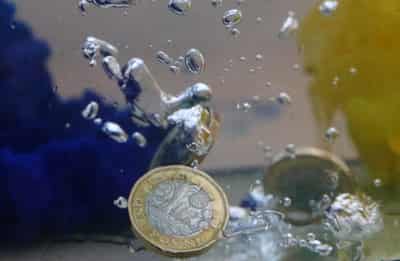 Image for Sterling drops as dollar lifted by Fed chair speculation