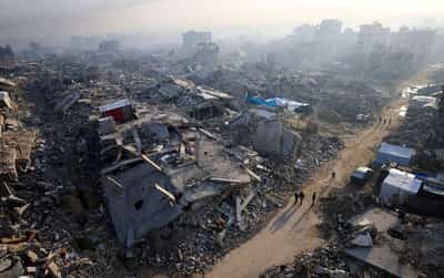 Image for US aims for international Gaza force deployment early next year, say US officials
